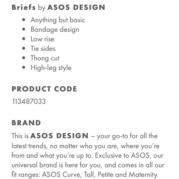 ASOS luxe satin bra and thong set 36C/6 - Picture 7 of 7